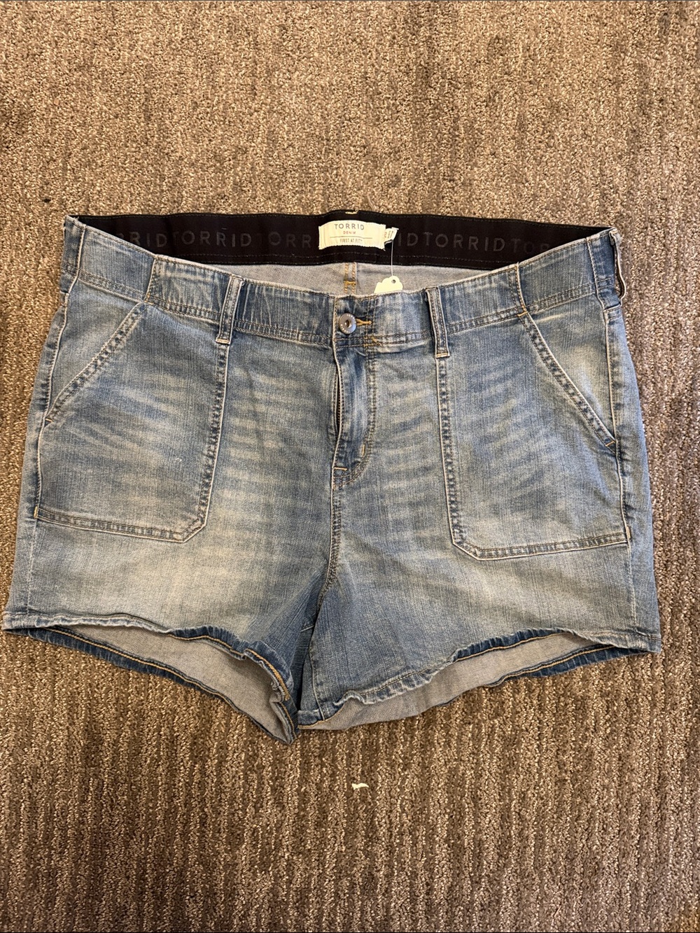 Torrid Light Blue Denim Shorts